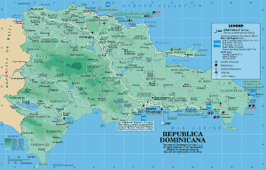 Map of Repblica Dominicana